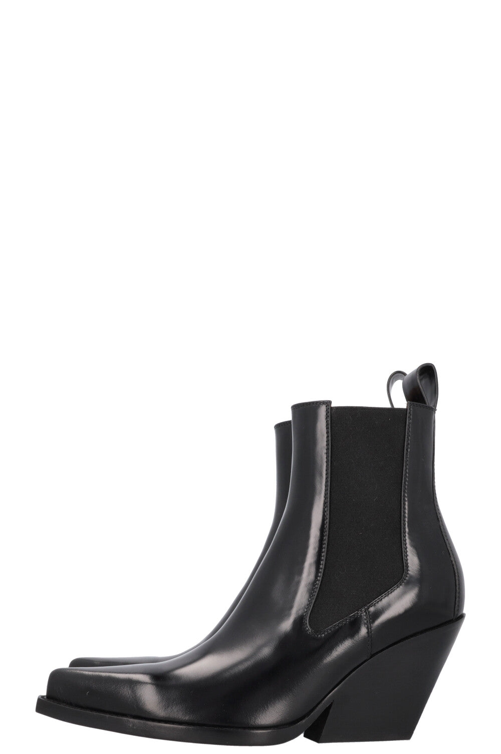 BOTTEGA VENETA Lean Boots Leather Black – REAWAKE