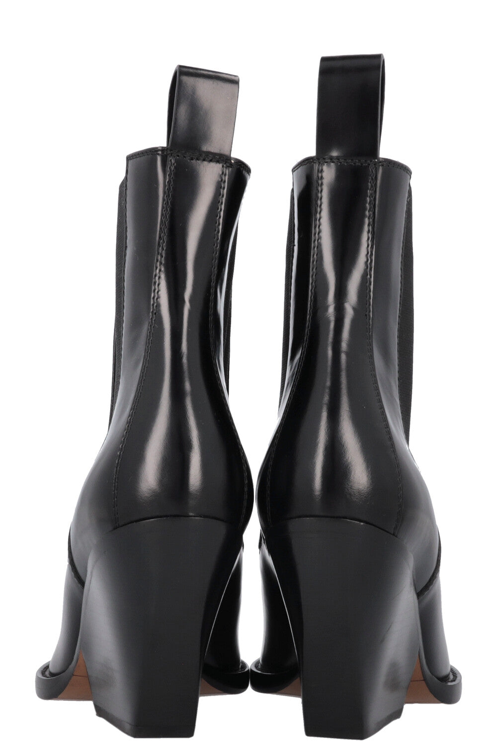 BOTTEGA VENETA Lean Boots Leather Black