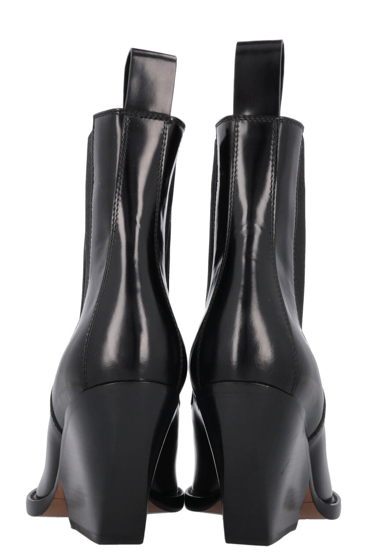 BOTTEGA VENETA Lean Boots Leather Black
