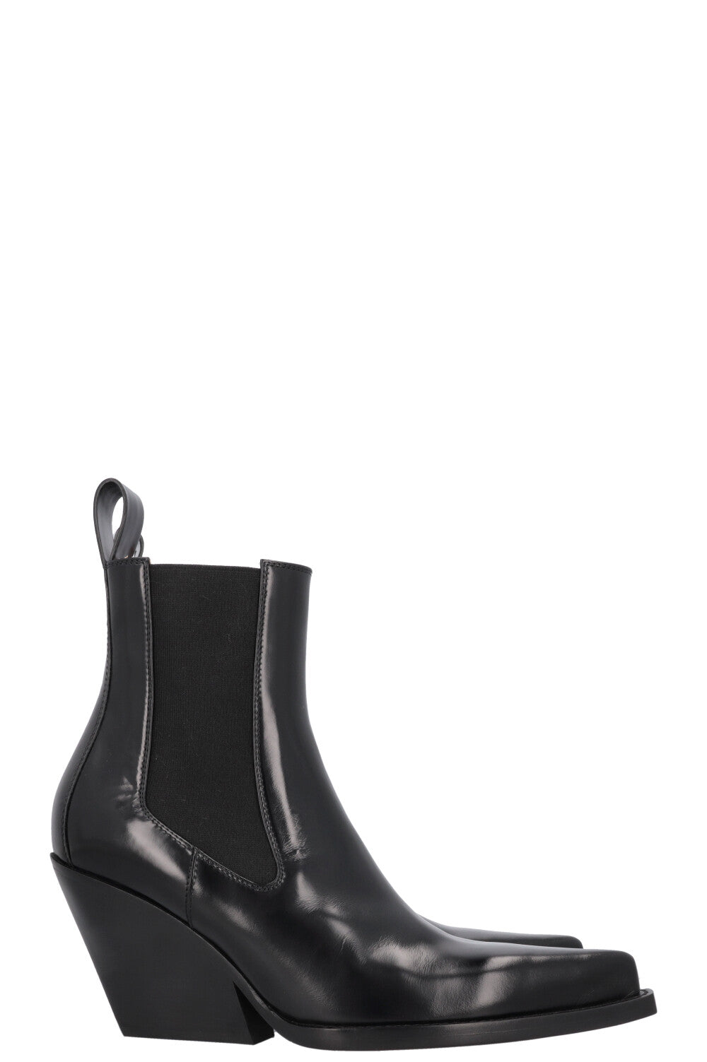 BOTTEGA VENETA Lean Boots Leather Black – REAWAKE