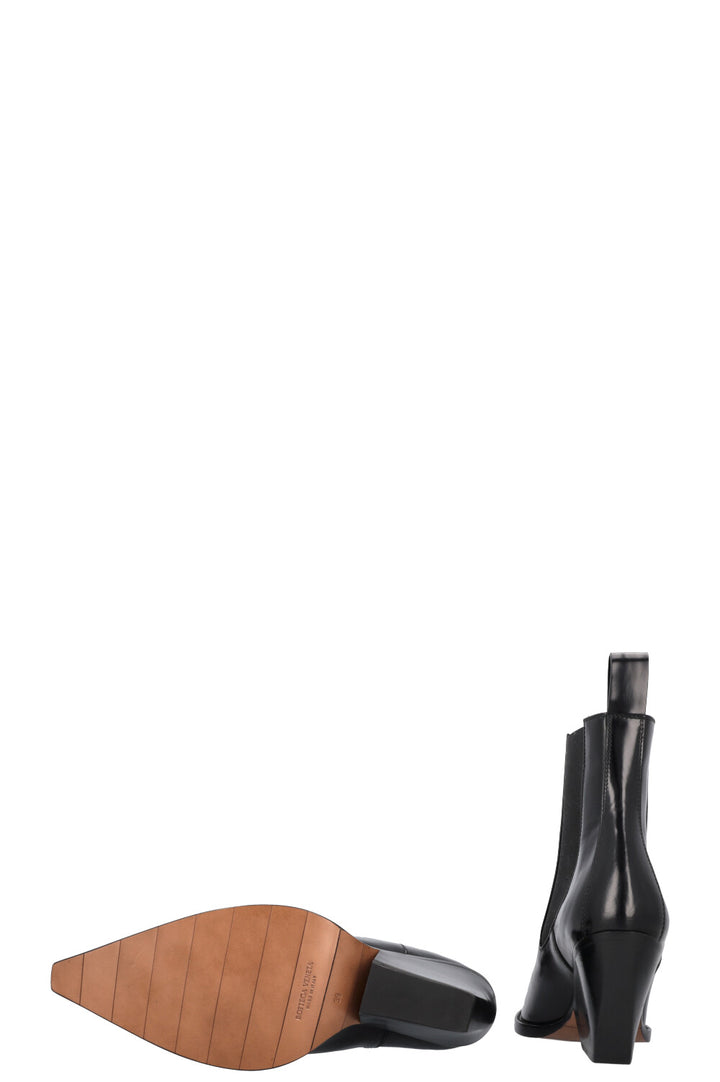 BOTTEGA VENETA Lean Boots Leather Black