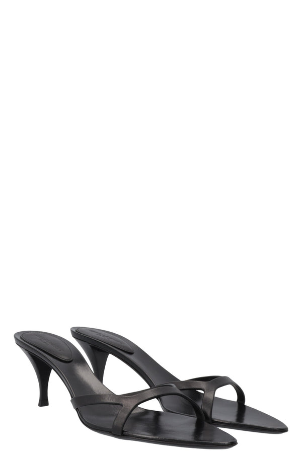 SAINT LAURENT Carla 60 Mules Black