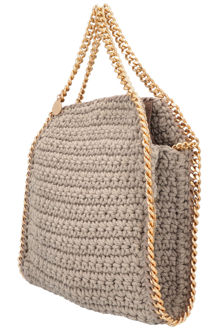 STELLA MCCARTNEY Mini Crochet Falabella Bag Green