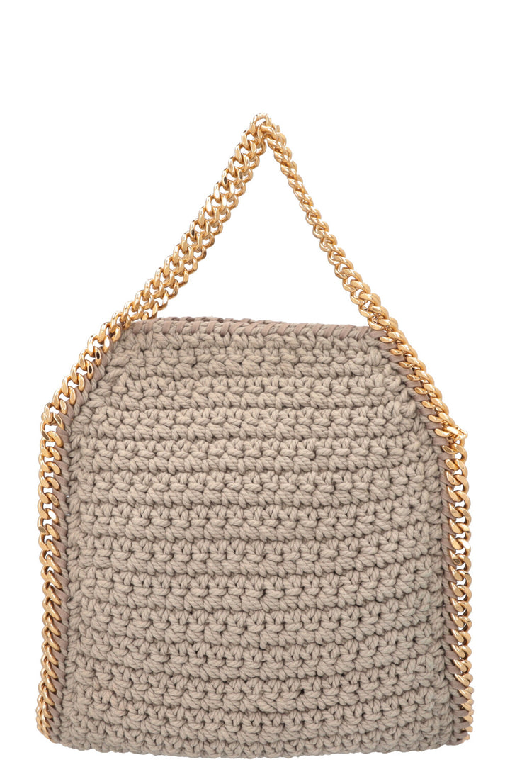 STELLA MCCARTNEY Mini Crochet Falabella Bag Green