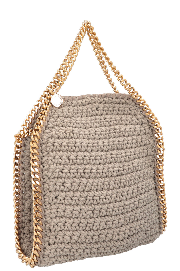 STELLA MCCARTNEY Mini Crochet Falabella Bag Green