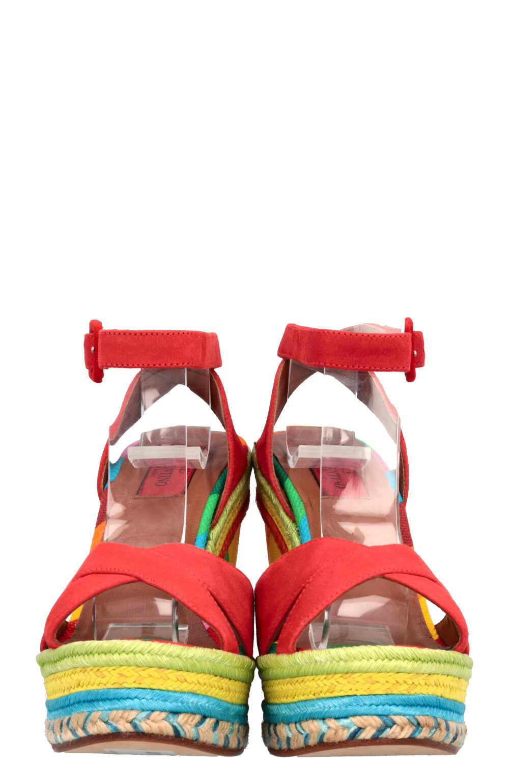 VALENTINO Rainbow Wedges Multicolor