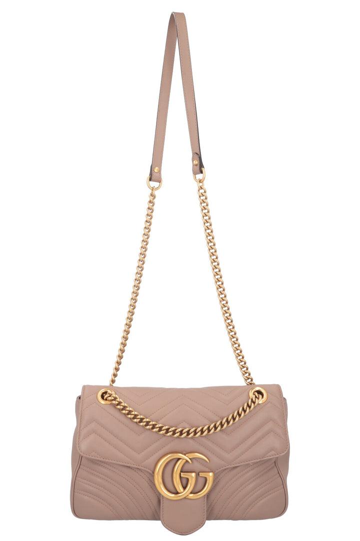 GUCCI Marmont Medium Bag Dusted Pink