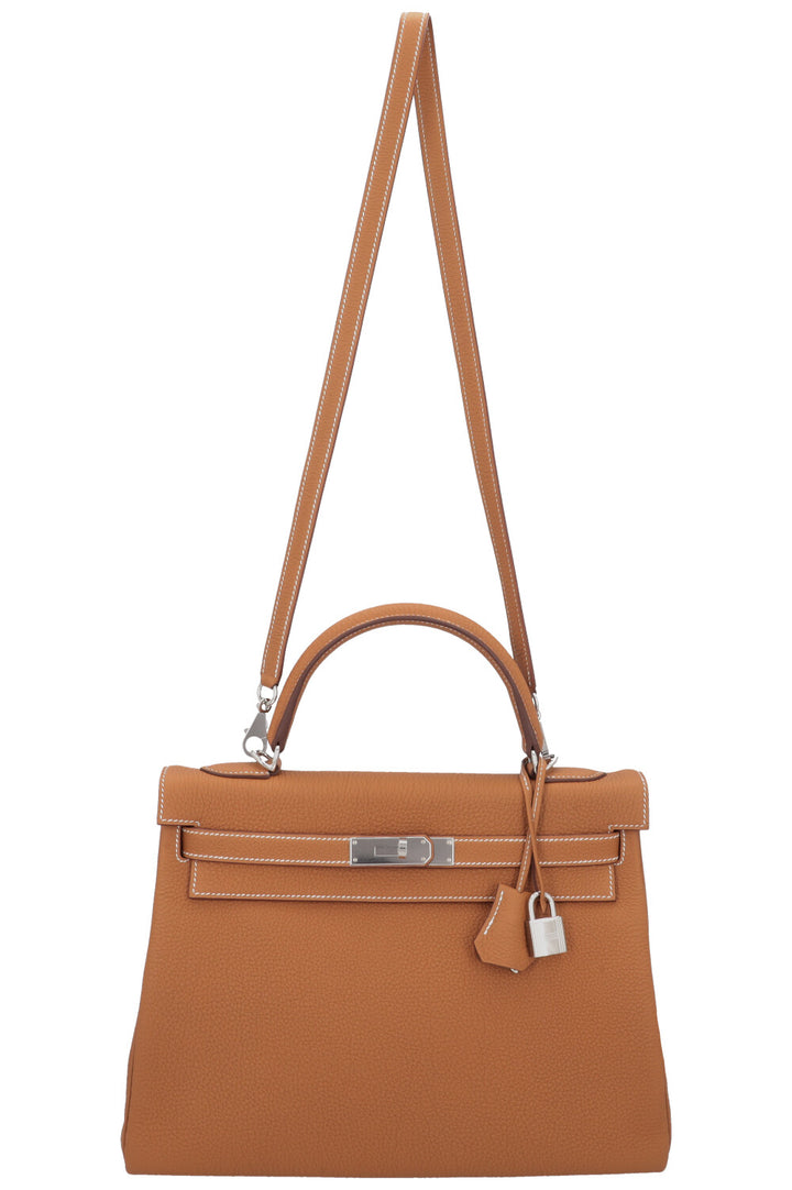 HERMÈS Kelly 32 Togo Or