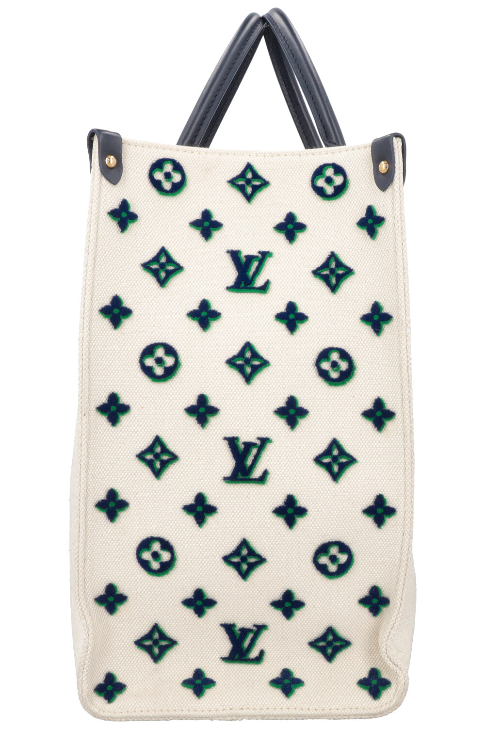 LOUIS VUITTON 2022 OnTheGo Sylt Tote Bag Canvas