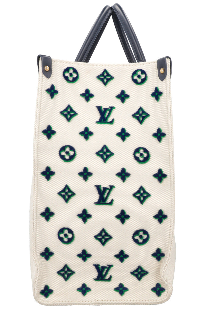 LOUIS VUITTON 2022 OnTheGo Sylt Tote Bag Canvas