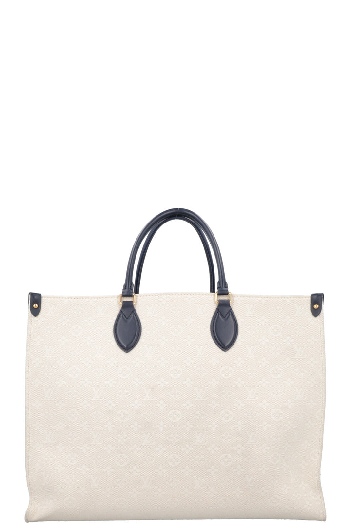 LOUIS VUITTON 2022 OnTheGo Sylt Tote Bag Canvas