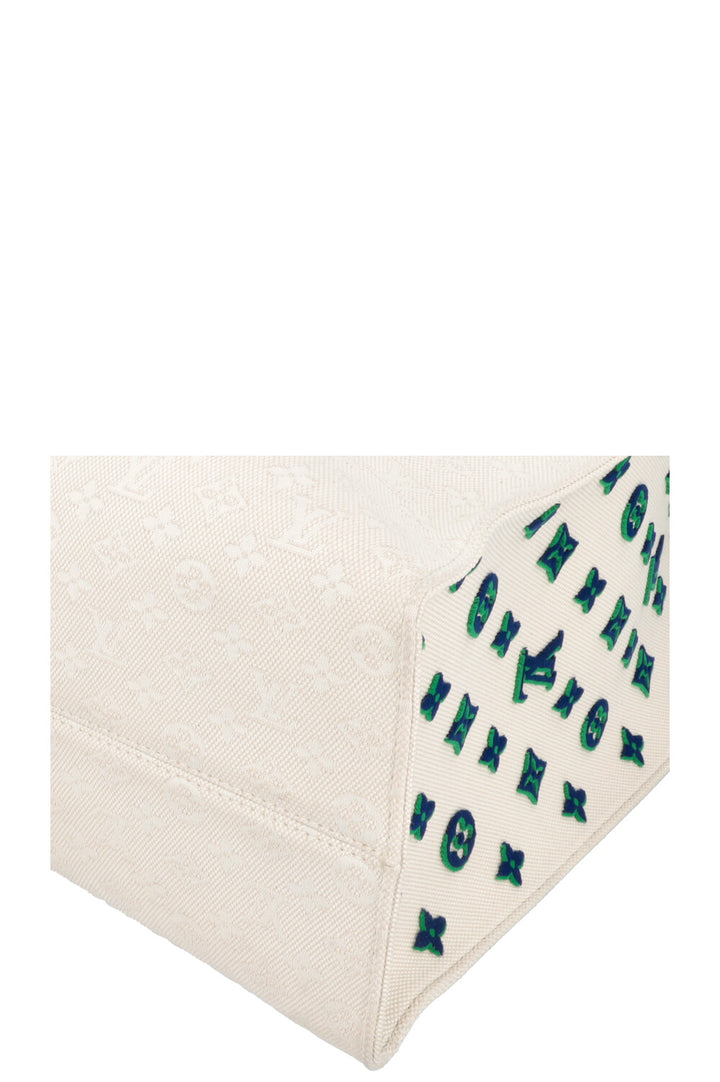 LOUIS VUITTON 2022 OnTheGo Sylt Tote Bag Canvas