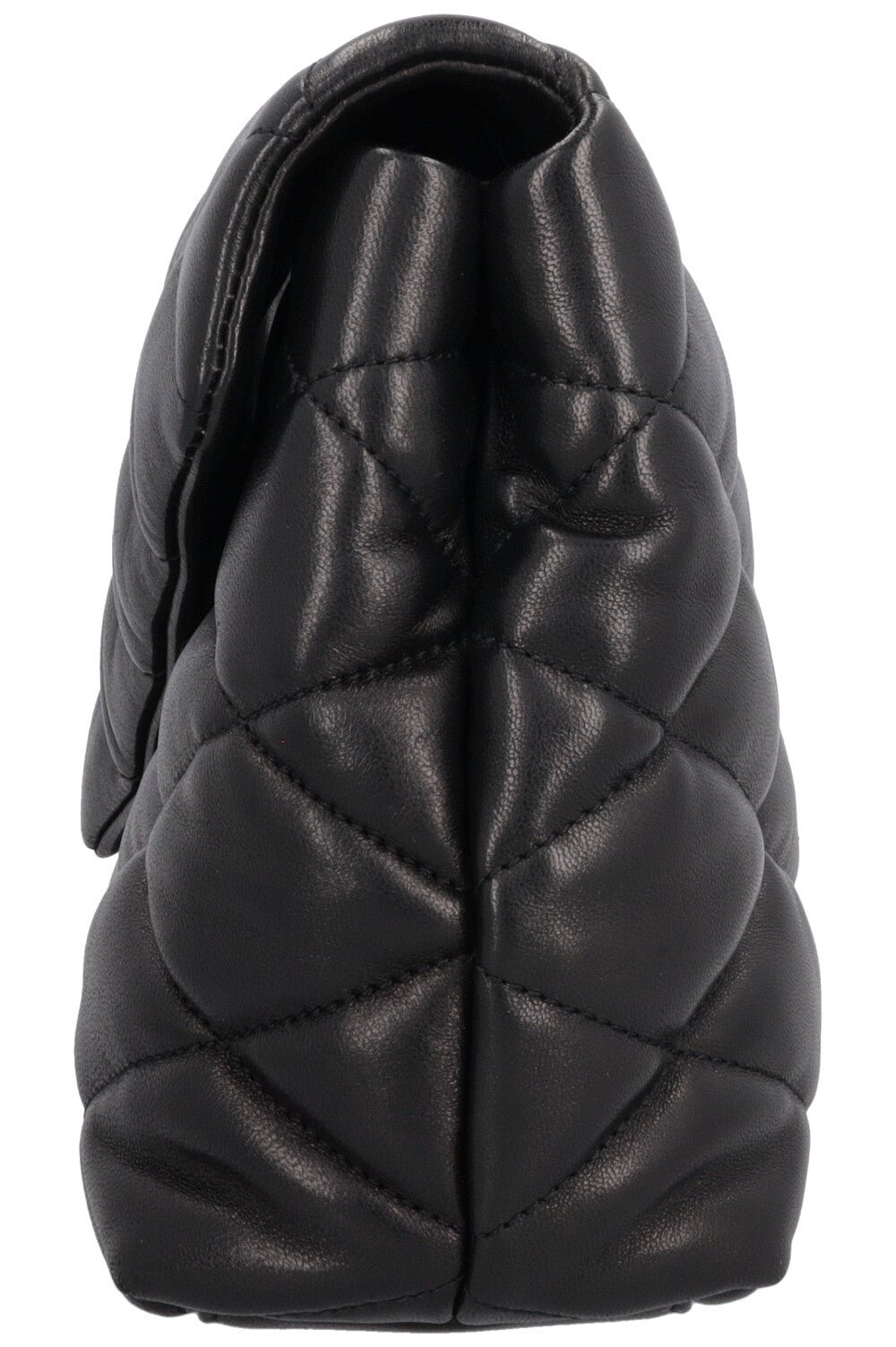 SAINT LAURENT Sade Puffer Clutch Black
