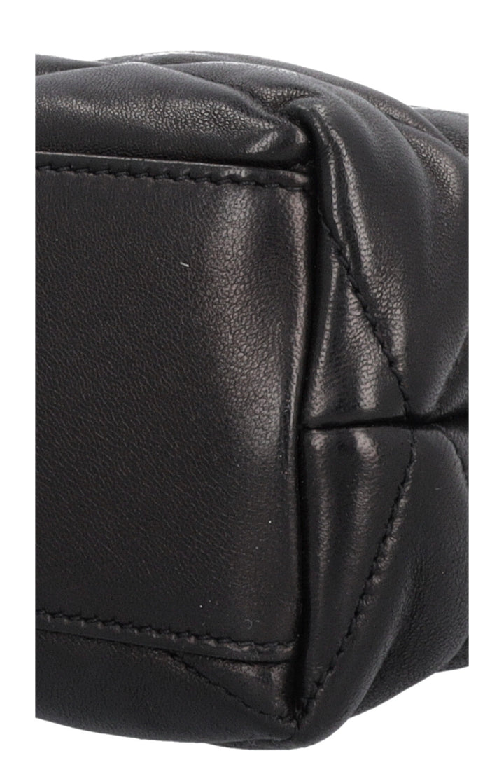 SAINT LAURENT Sade Puffer Clutch Black