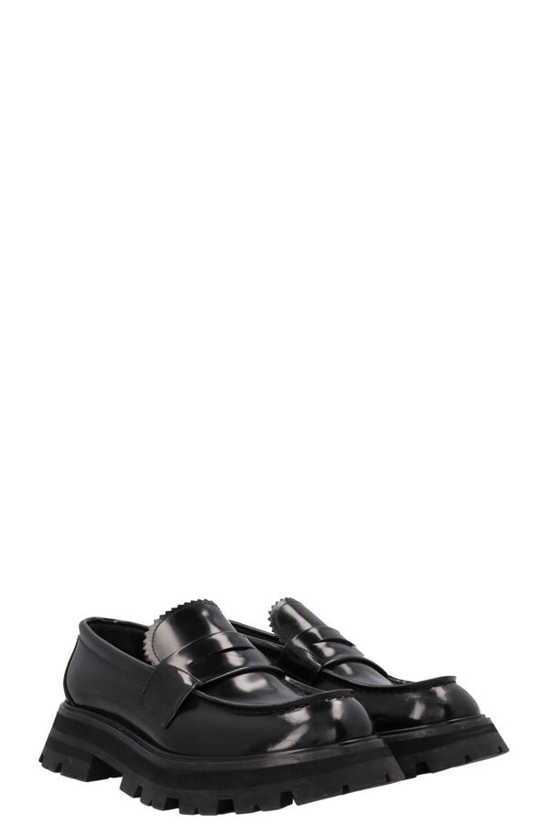 ALEXANDER MCQUEEN Platform Loafers Black