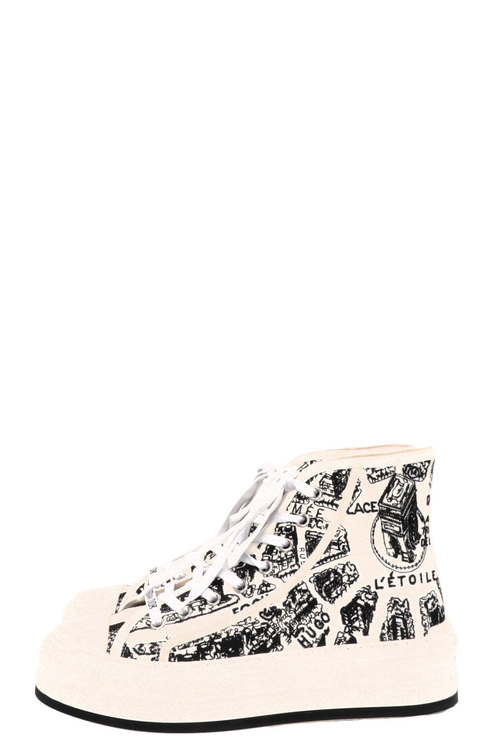 Sneakers CHRISTIAN DIOR L'Etoile Walk'N'Dior en toile blanche