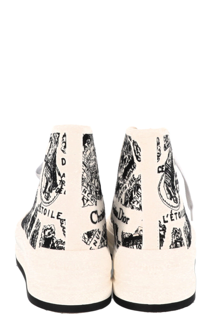 Sneakers CHRISTIAN DIOR L'Etoile Walk'N'Dior en toile blanche