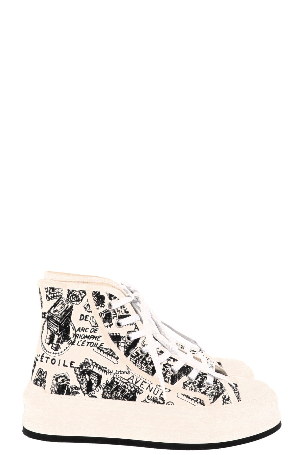 Sneakers CHRISTIAN DIOR L'Etoile Walk'N'Dior en toile blanche