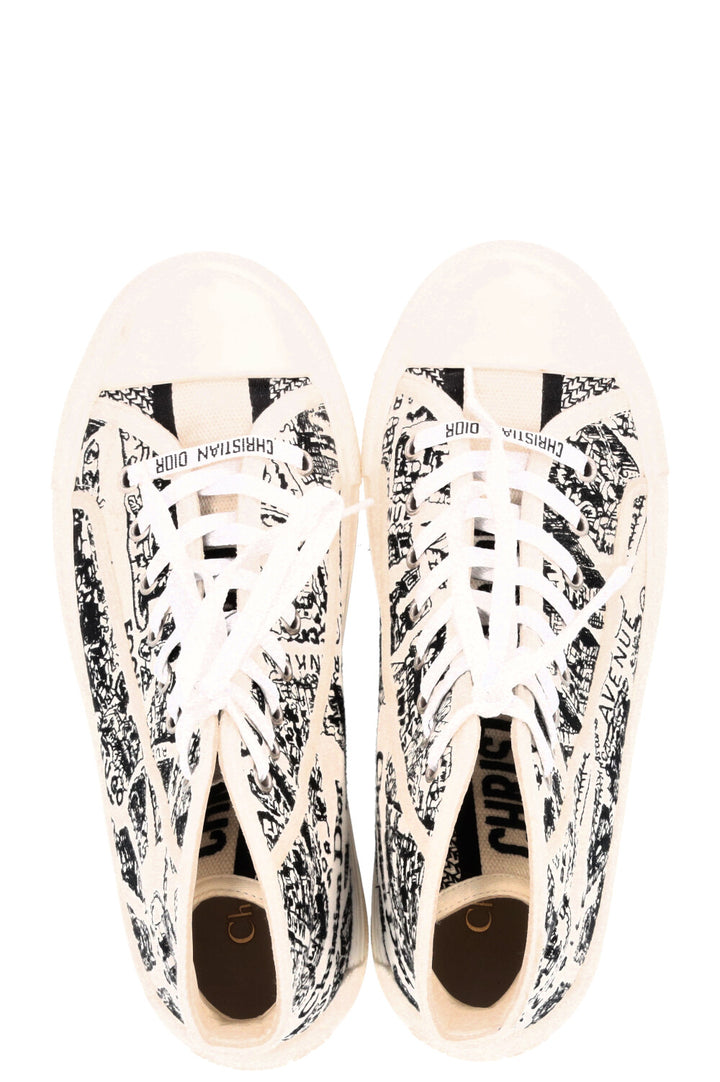 Sneakers CHRISTIAN DIOR L'Etoile Walk'N'Dior en toile blanche