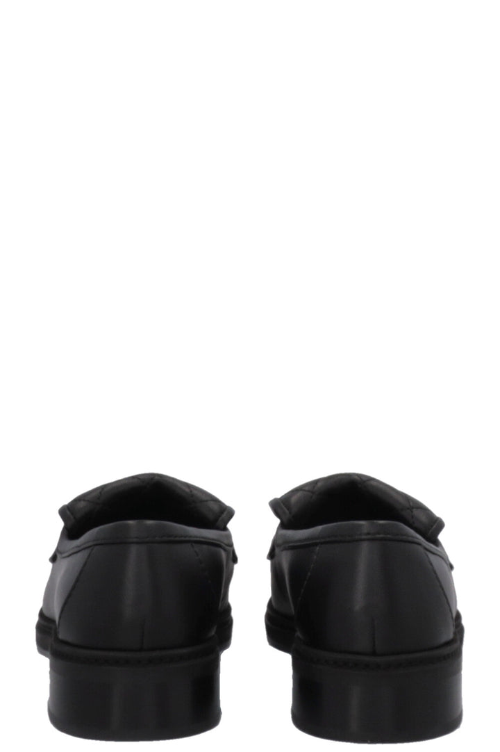 CHANEL Mocassins CC Noir