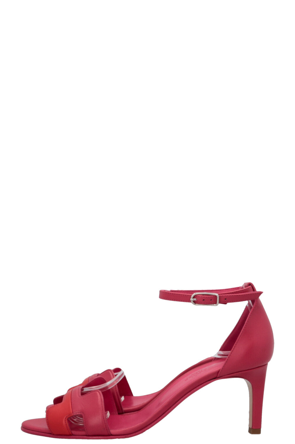 HERMÈS Premiere Heels Pink Red