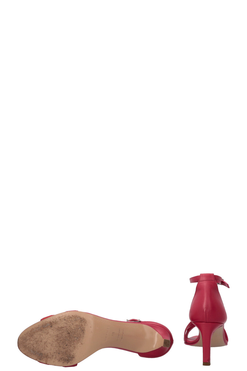 HERMÈS Premiere Heels Pink Red
