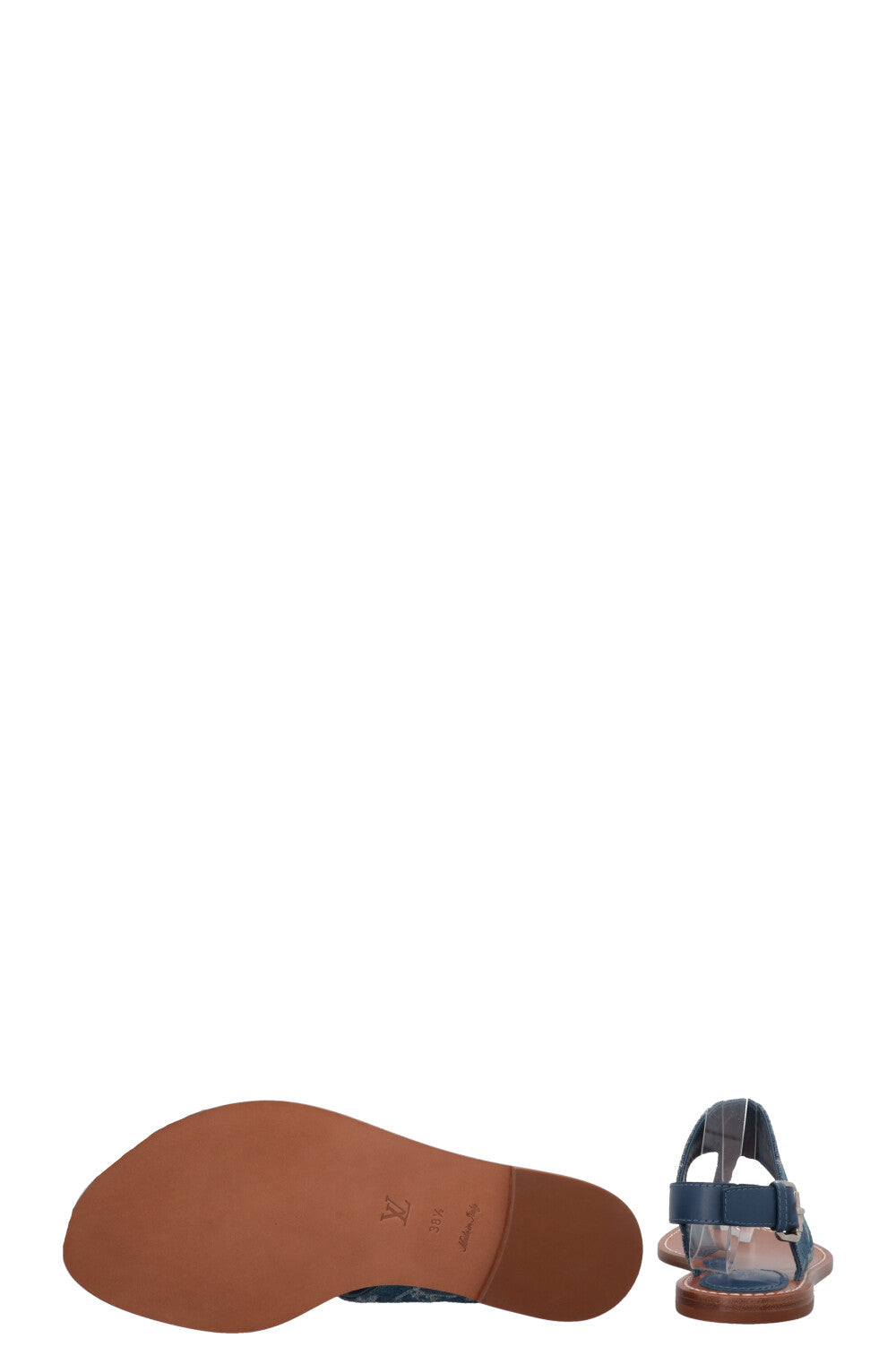 LOUIS VUITTON Denim Sandals MNG