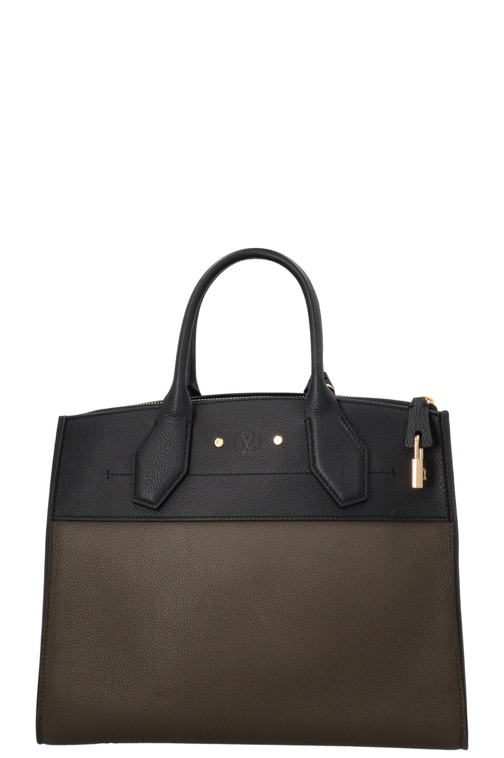 LOUIS VUITTON City Steamer MM Green Black