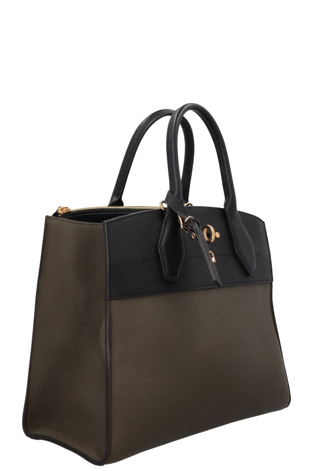 LOUIS VUITTON City Steamer MM Green Black