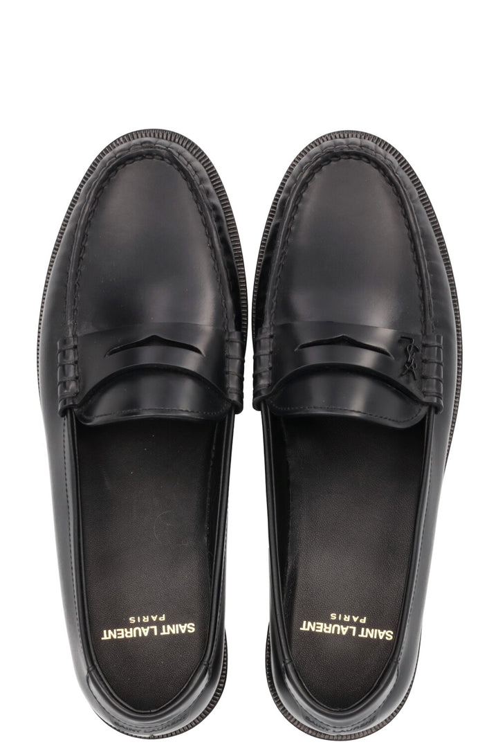 SAINT LAURENT Le Mocassin Noir