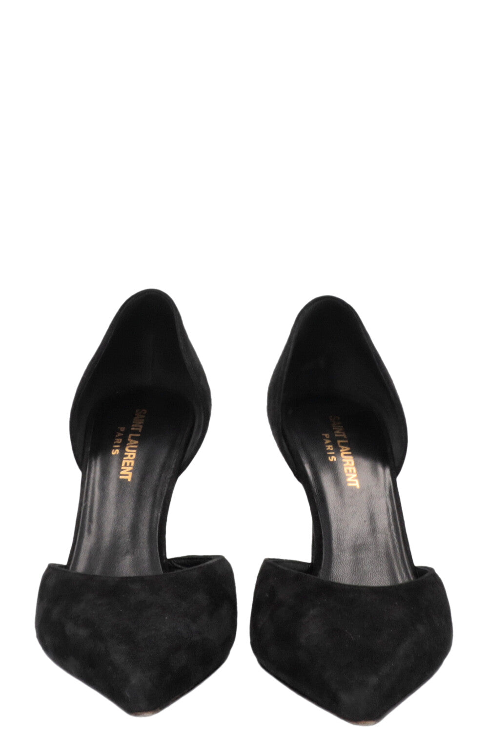 SAINT LAURENT Escarpins Daim Noir