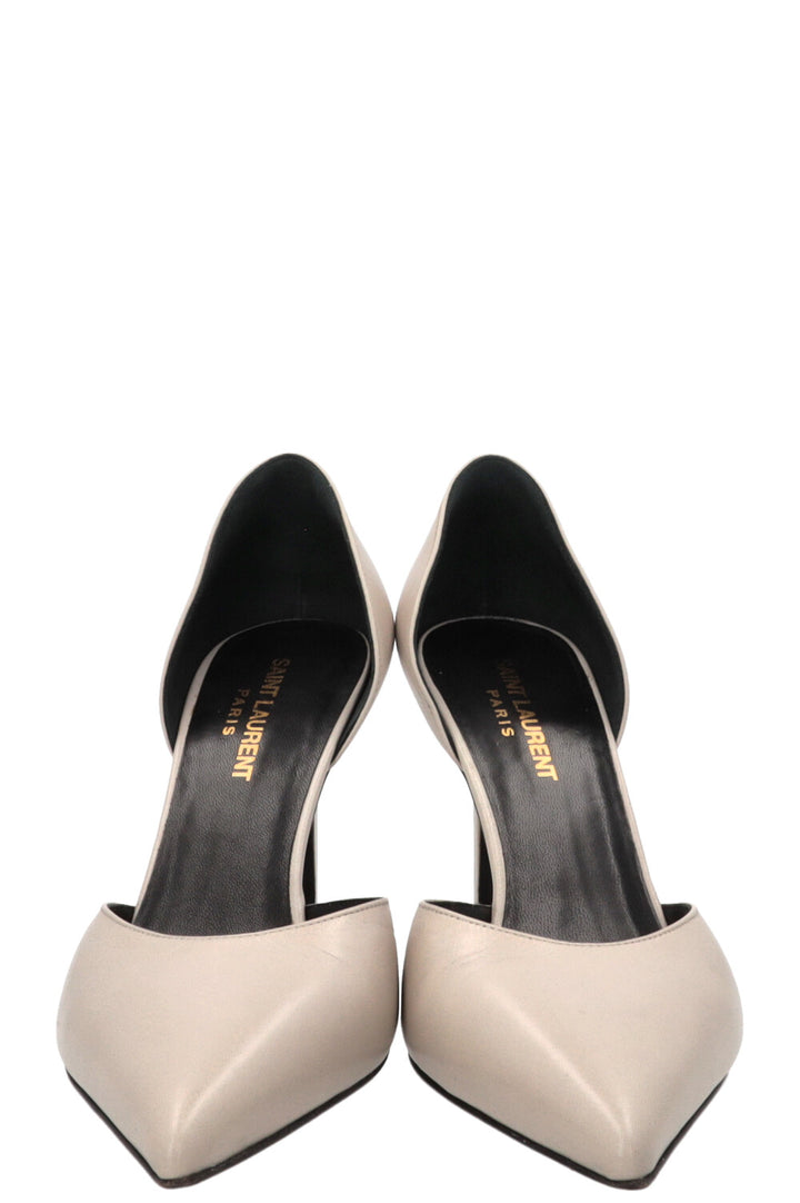 SAINT LAURENT Talons Gris Clair