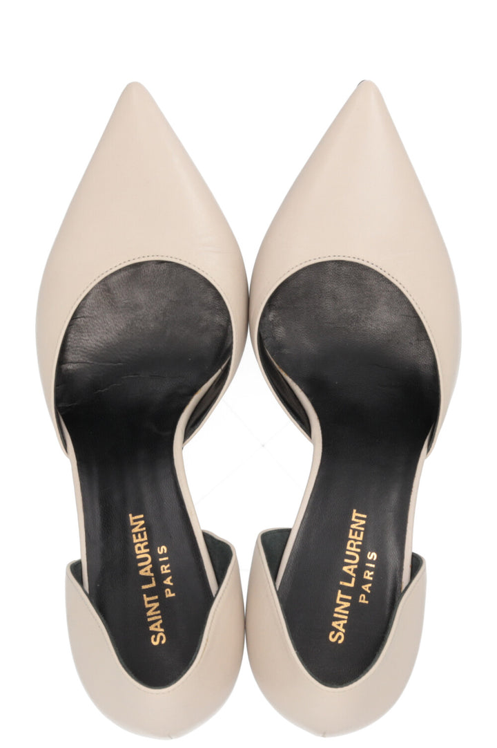 SAINT LAURENT Talons Gris Clair