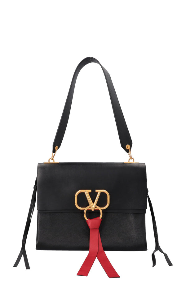 VALENTINO Medium VRring Bag Black