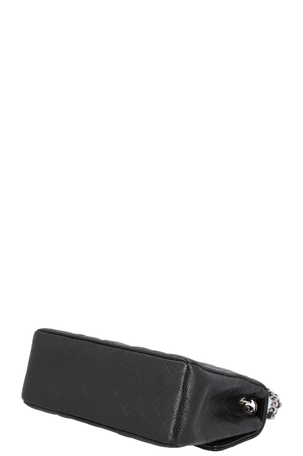 CHANEL Mini Square Flap Bag Caviar Black
