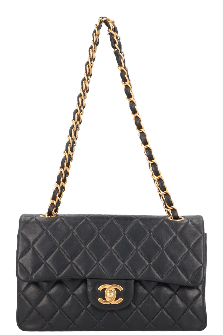 CHANEL Classic Double Flap Bag Small Black