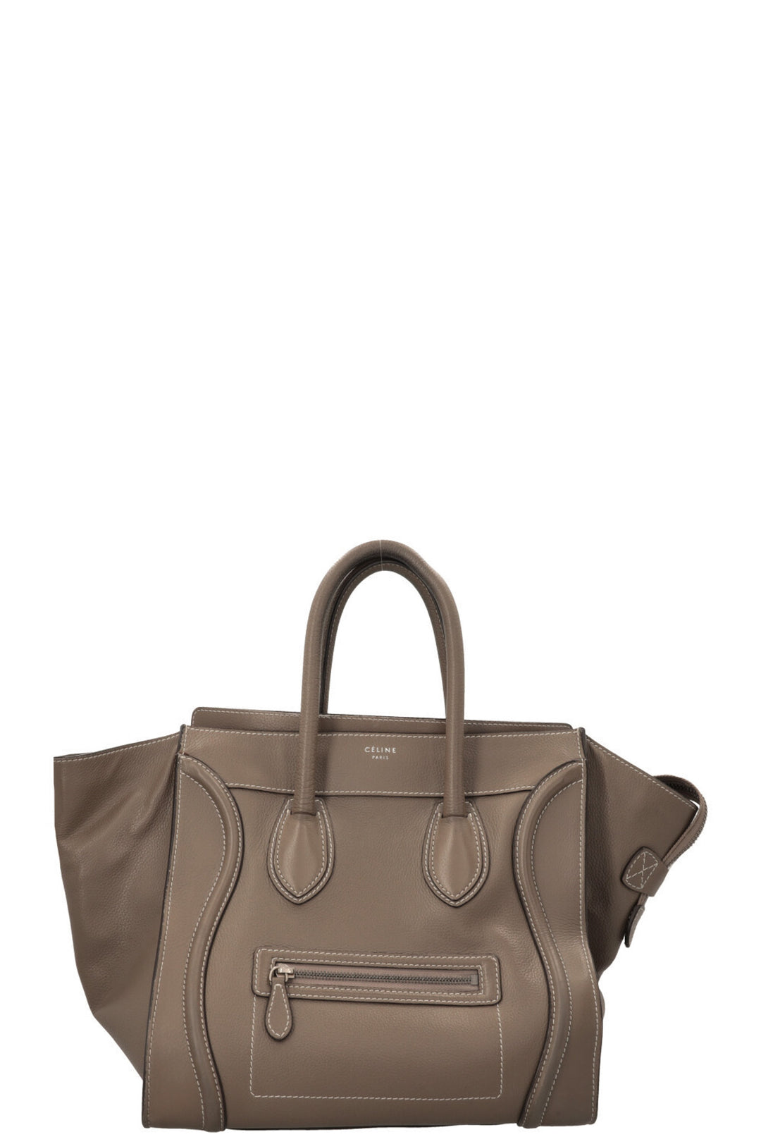 Sac Mini Luggage CÉLINE taupe