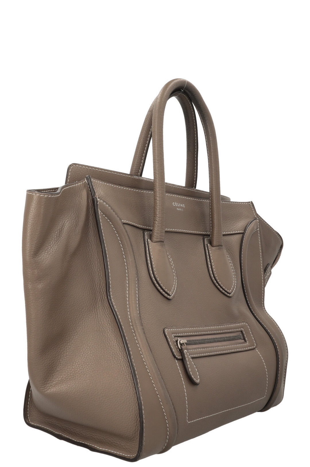 Sac Mini Luggage CÉLINE taupe
