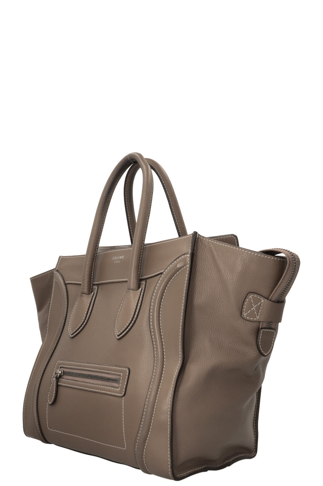 Sac Mini Luggage CÉLINE taupe