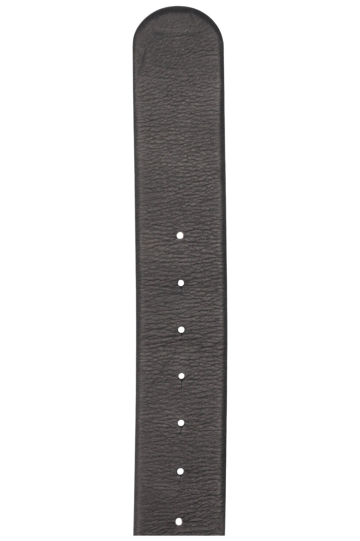 CHANEL Vintage CC Logo Belt Black Silver