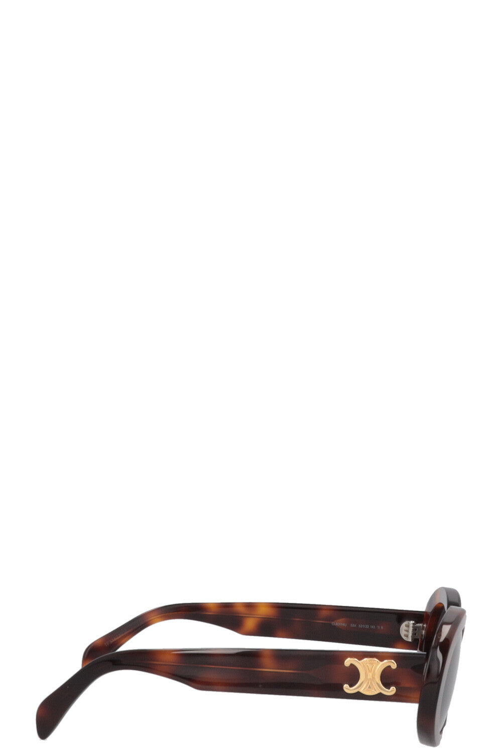 CELINE Sunglasses Tortoiseshell Brown CL40194U