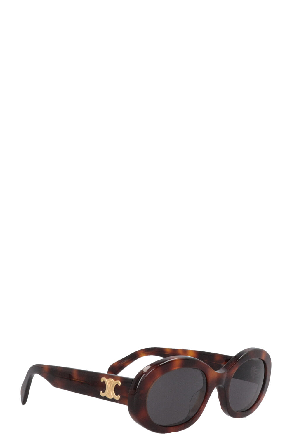 CELINE Sunglasses Tortoiseshell Brown CL40194U