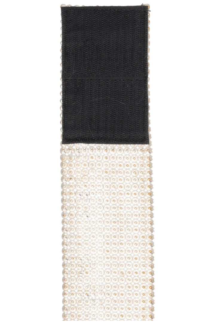 DOLCE&GABBANA 2000 Velcro Strass Waist Belt