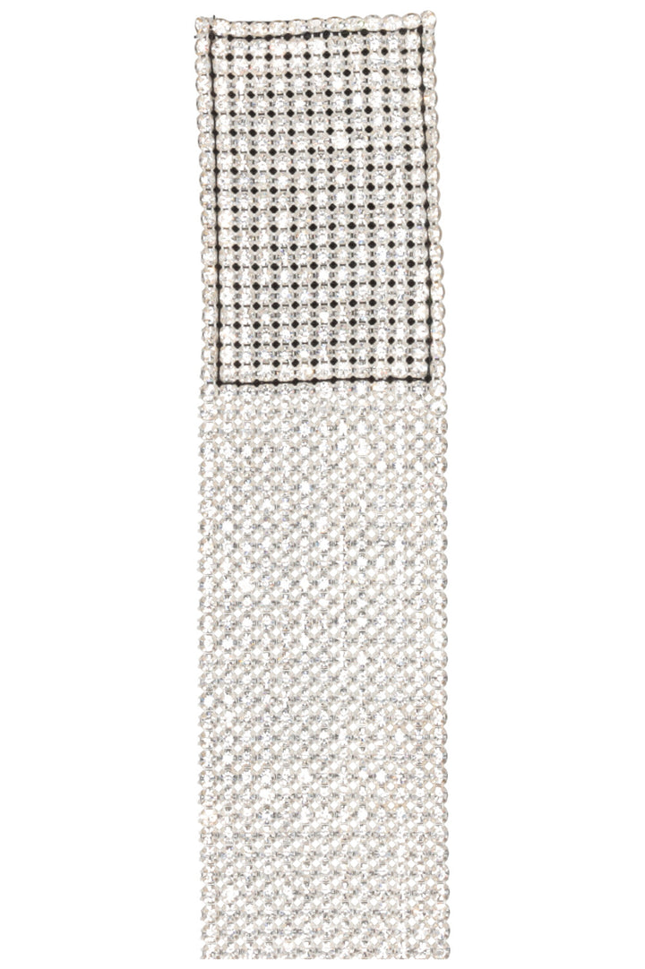 DOLCE&GABBANA 2000 Velcro Strass Waist Belt