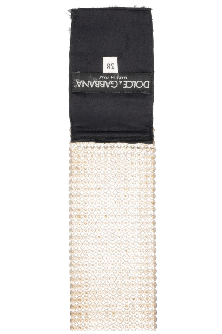 DOLCE&GABBANA 2000 Velcro Strass Waist Belt