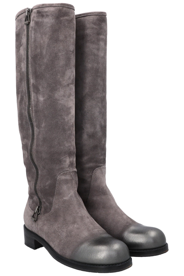 Bottes hautes grises Jimmy Choo