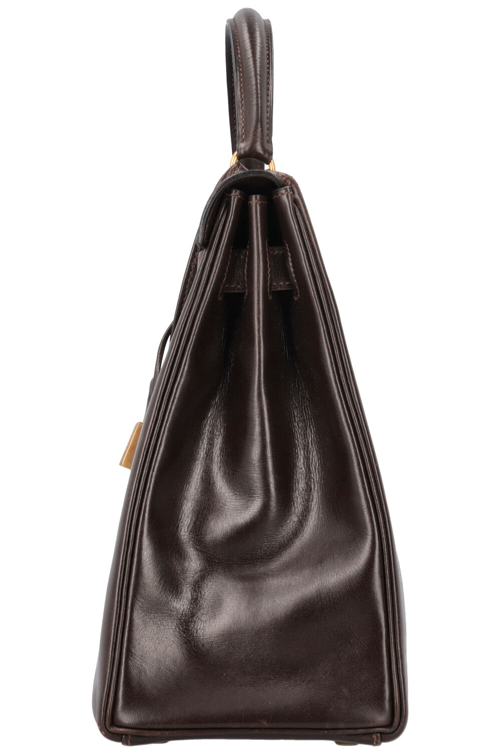 HERMÈS Kelly 32 Box Brown