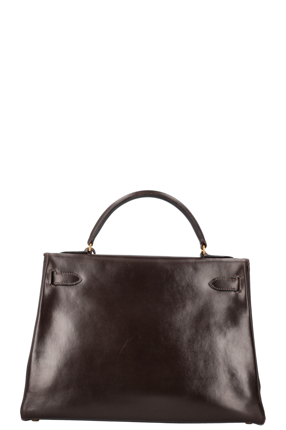 HERMÈS Kelly 32 Box Brown