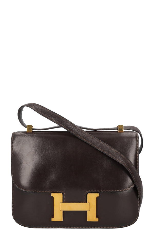 HERMÈS Constance 23 Box Brown
