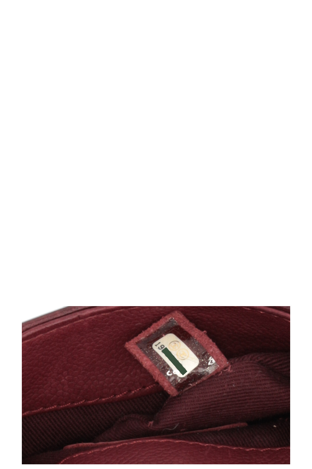 CHANEL Mini Bubble Bag Leather Bordeaux